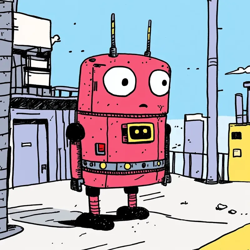 Cartoonstyle Scifi Illustrations