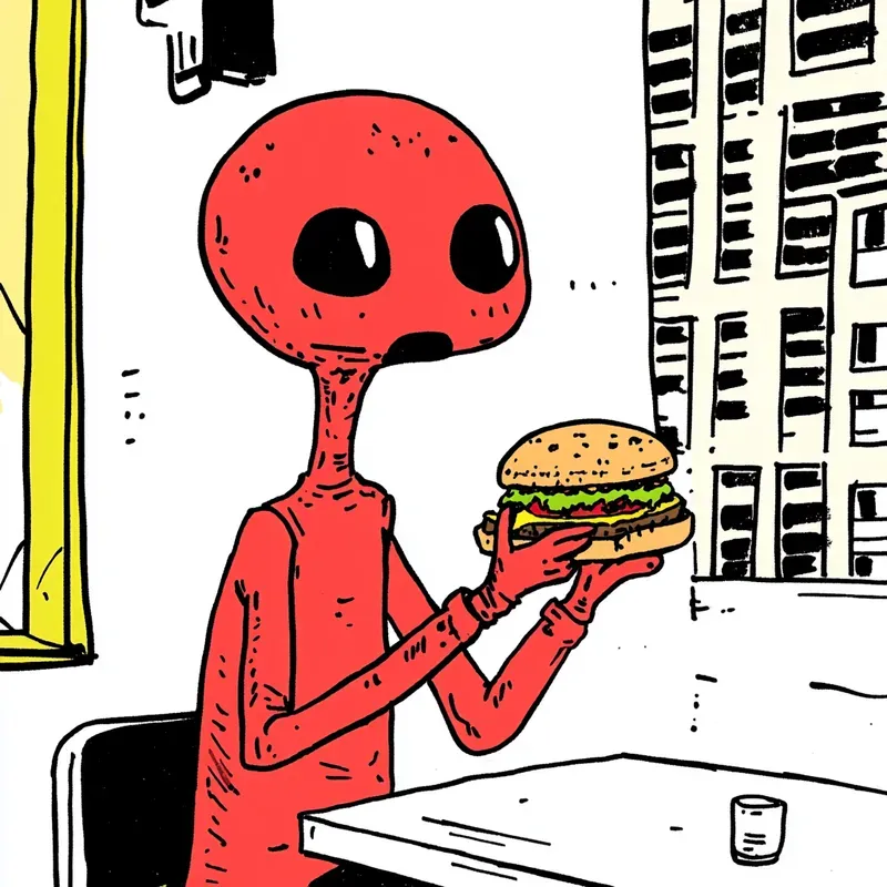 Cartoonstyle Scifi Illustrations