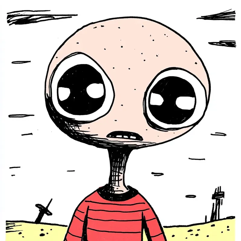 Cartoonstyle Scifi Illustrations