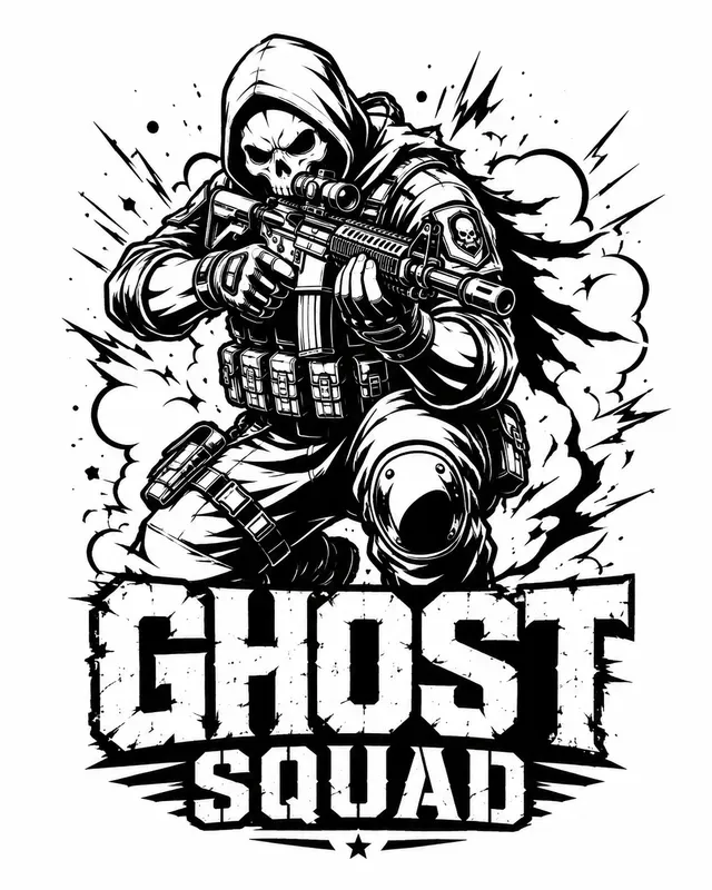 Badass Cartoon Mascot Tshirt Generator