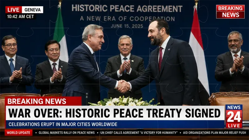 Breaking News Tv Broadcast Screenshots