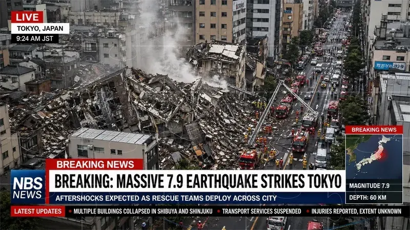Breaking News Tv Broadcast Screenshots