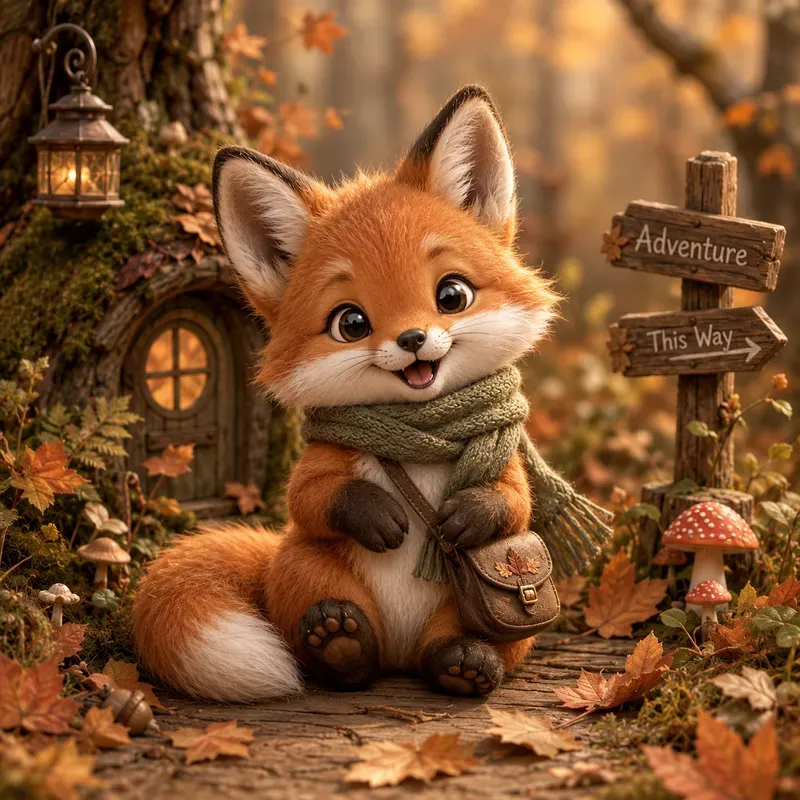 Cute Pocketsized Animal Characters