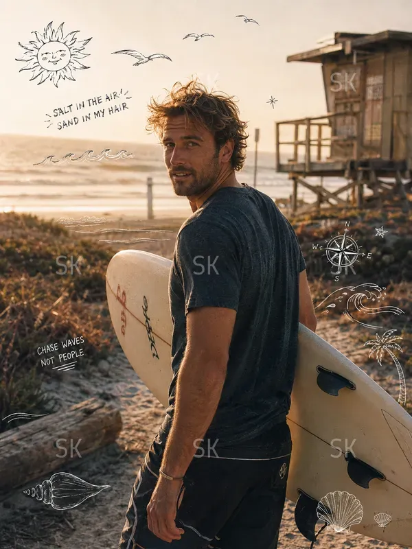 Cinematic Lifestyle Doodle Portraits