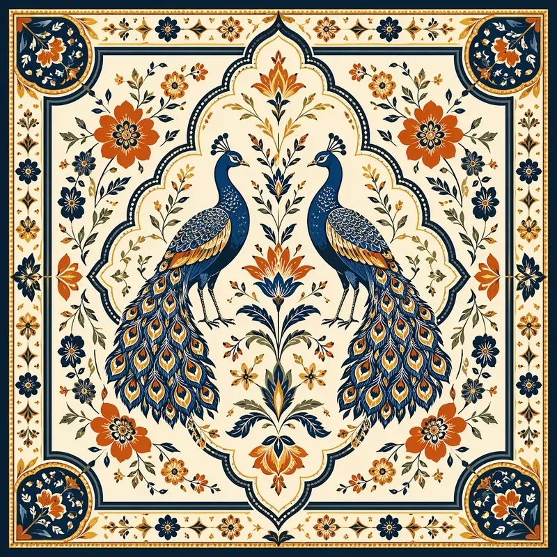 Ornamental Folk Pattern Designs