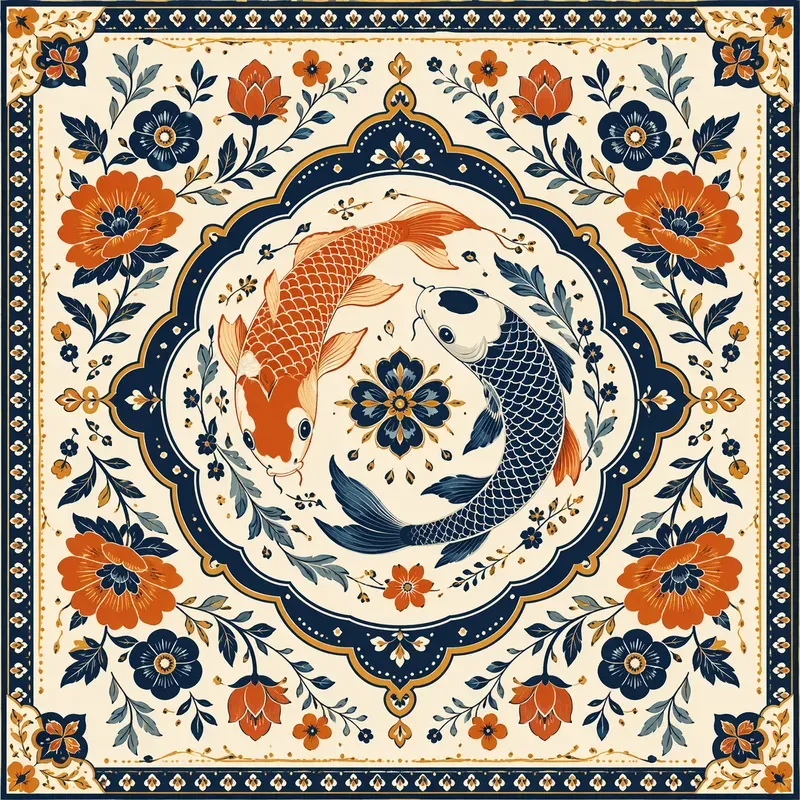 Ornamental Folk Pattern Designs