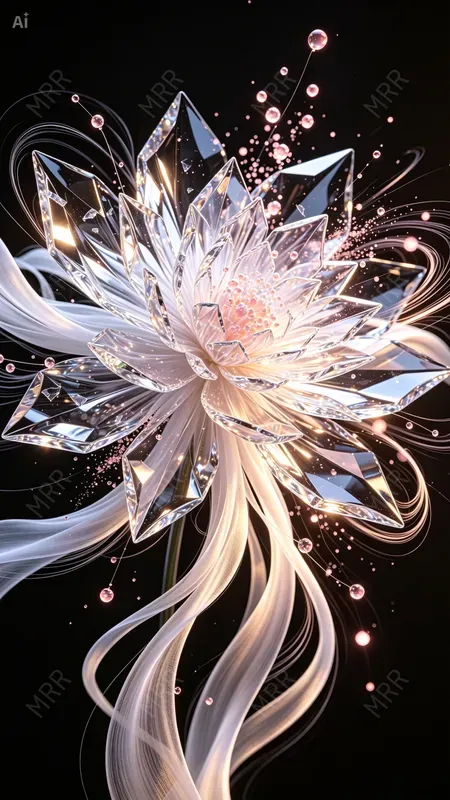 Abstract Particle Sculpture Templates