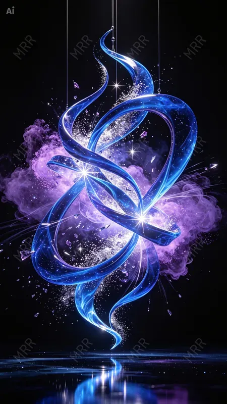 Abstract Particle Sculpture Templates