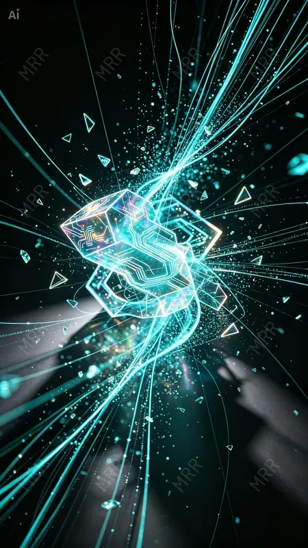 Abstract Particle Sculpture Templates