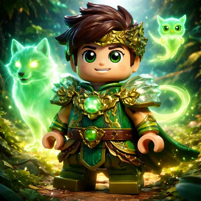 Legostyle Cartoon Hero Generator