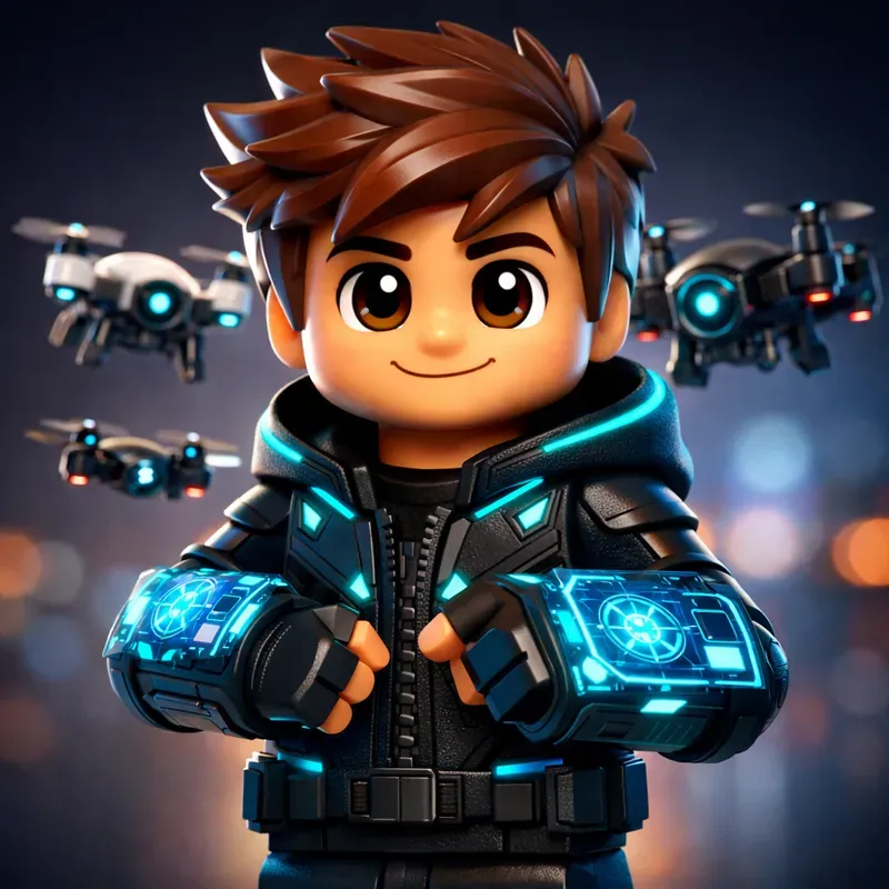Legostyle Cartoon Hero Generator
