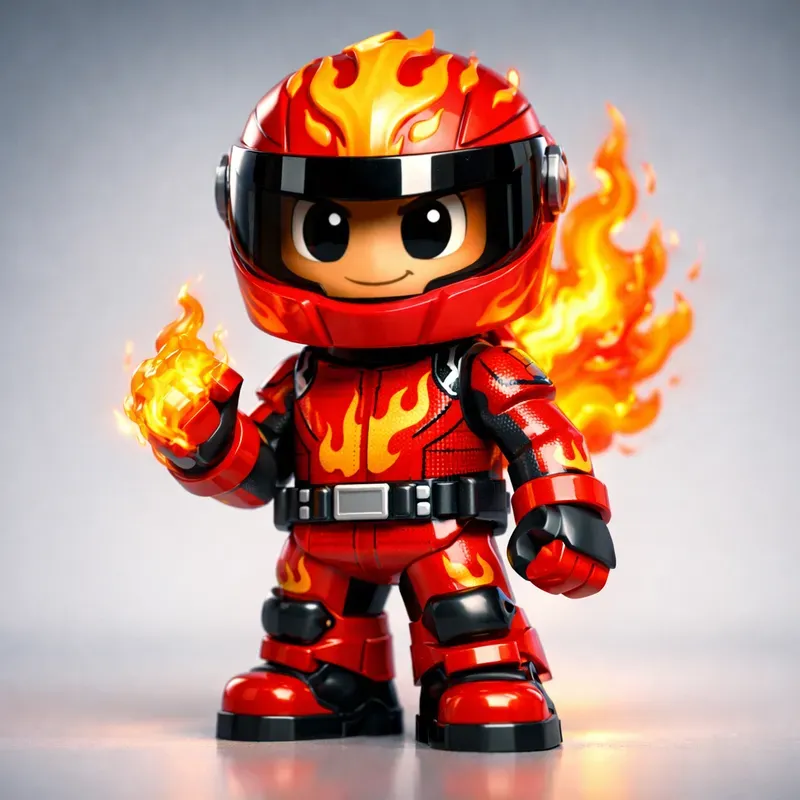 Legostyle Cartoon Hero Generator