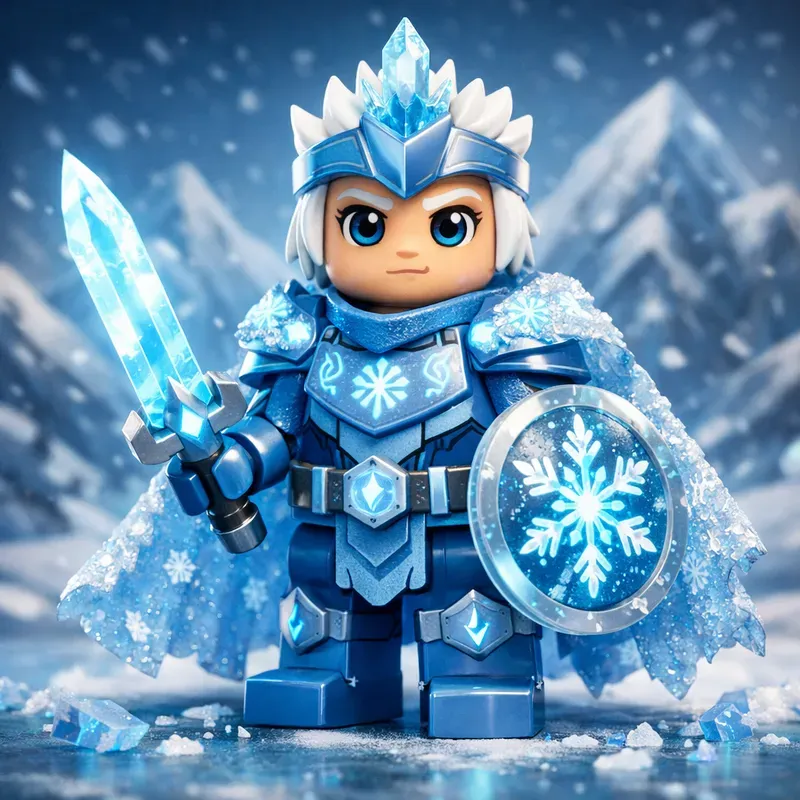 Legostyle Cartoon Hero Generator