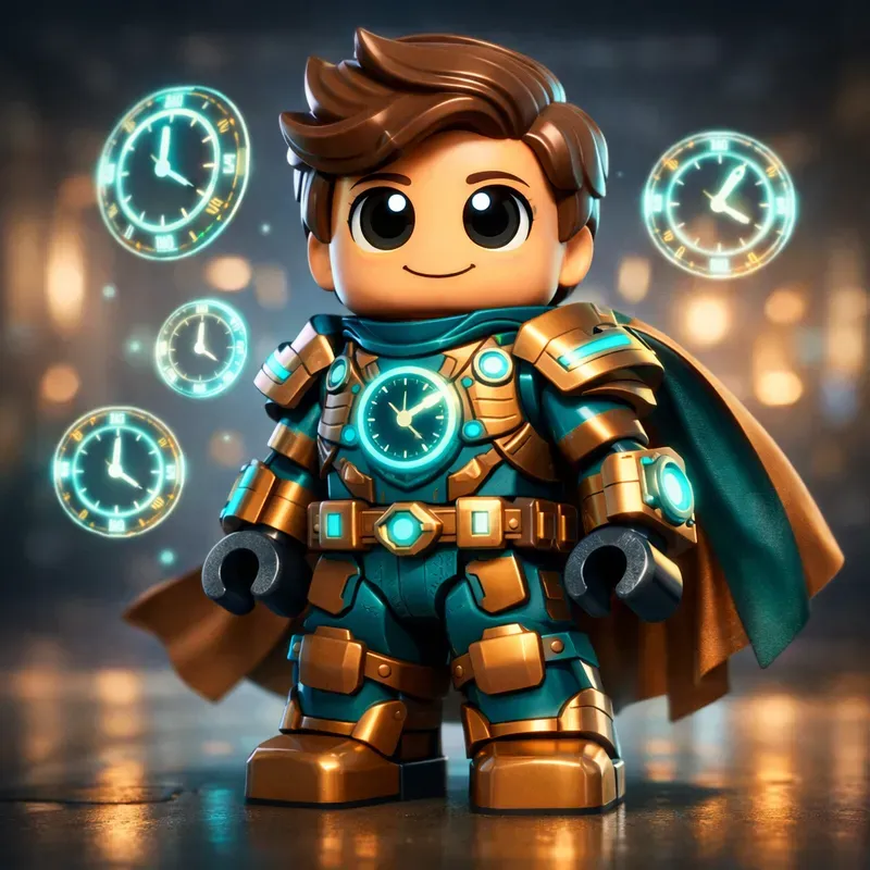 Legostyle Cartoon Hero Generator