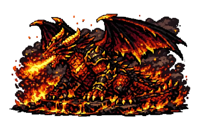 8bit Boss Monster Sprites