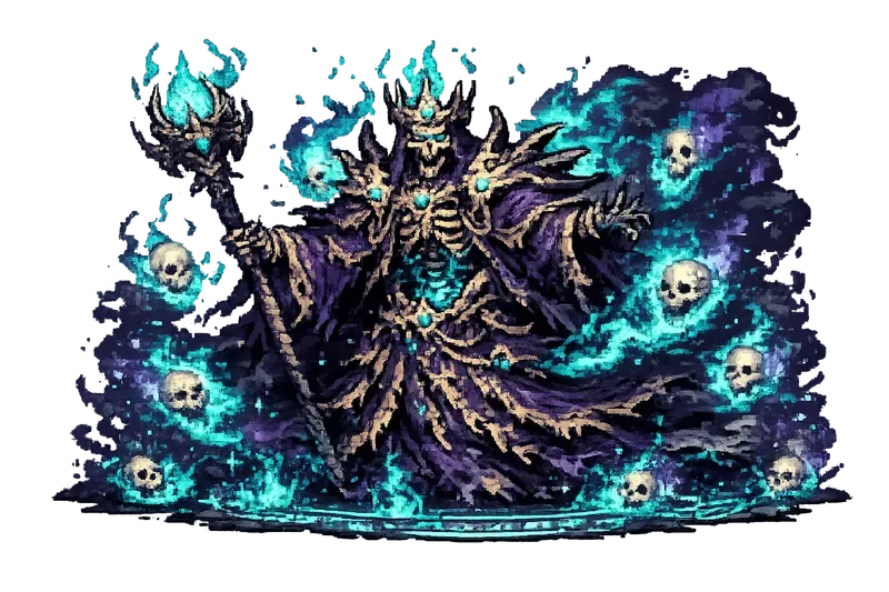 8bit Boss Monster Sprites