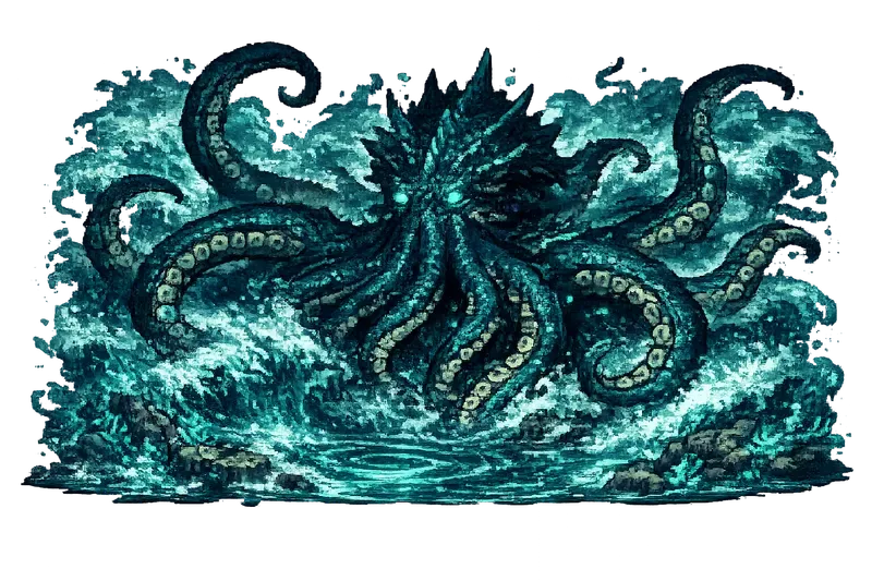 8bit Boss Monster Sprites