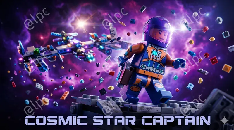 Cinematic Brick Hero Poster Makers