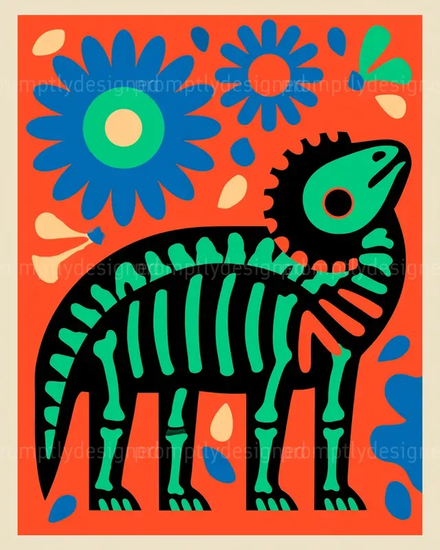 Naive Animal Skeletons