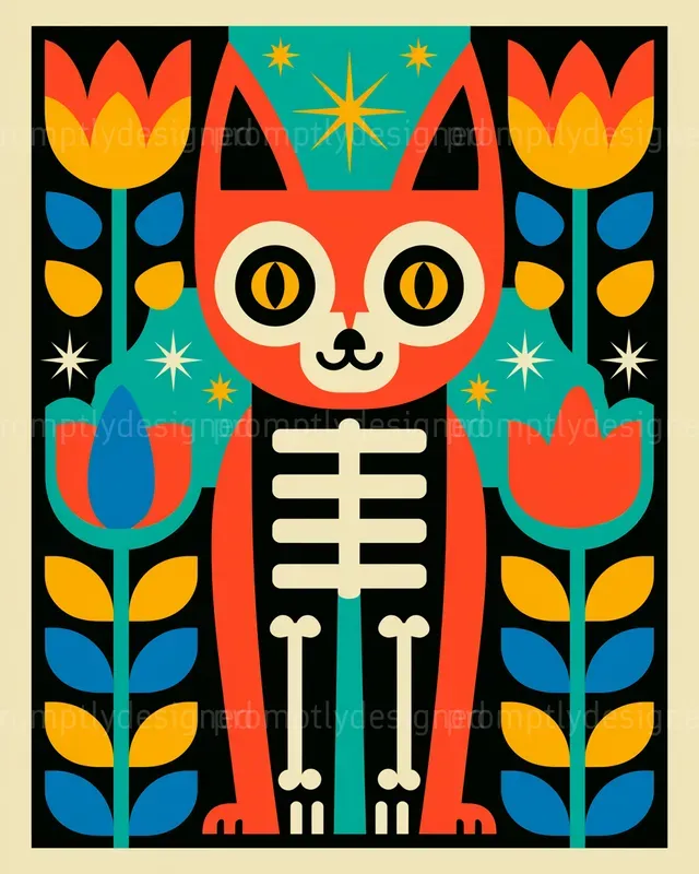 Naive Animal Skeletons