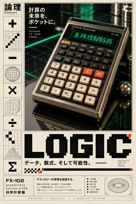 Retro Japanese Tech Ad Posters