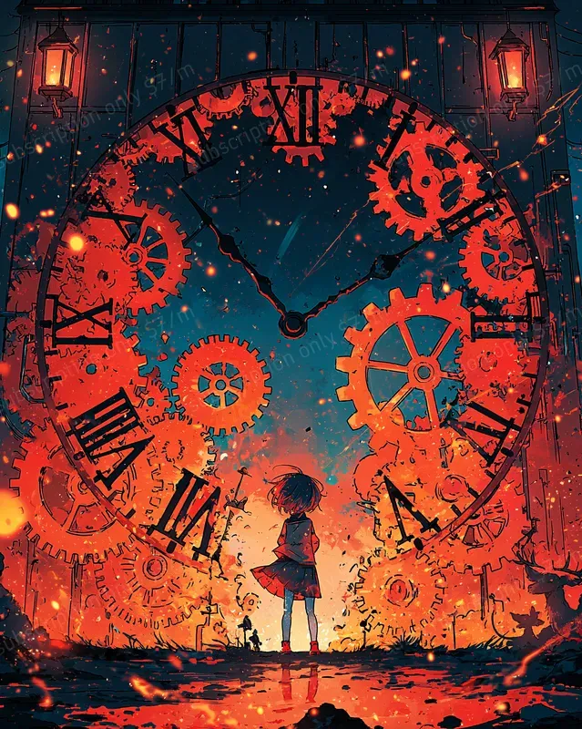 Autumn Neon Anime Worlds