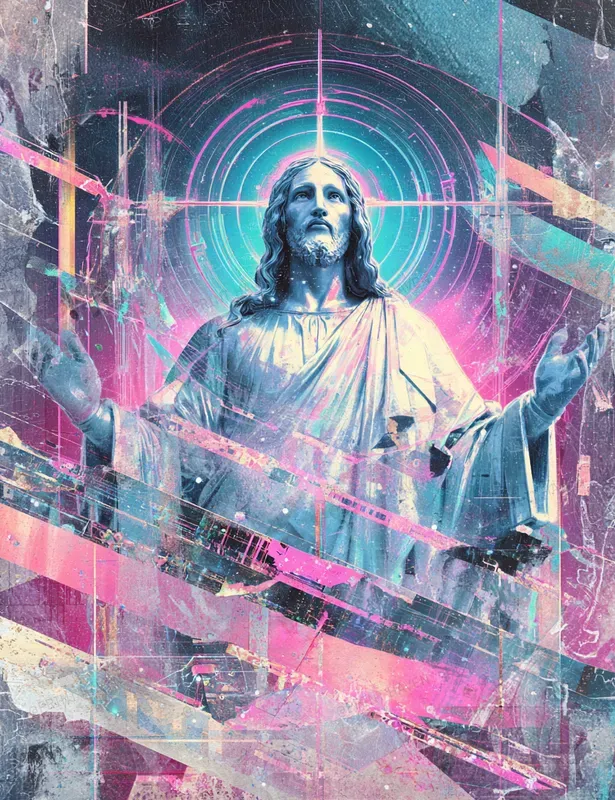 Scifi Easter Junk Journal Illustrations