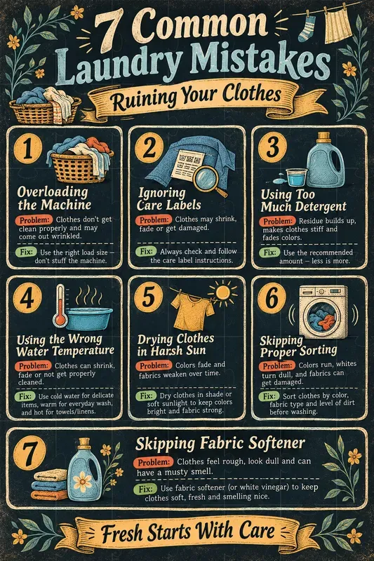 Home Cleaning Mistakes Poster Makers