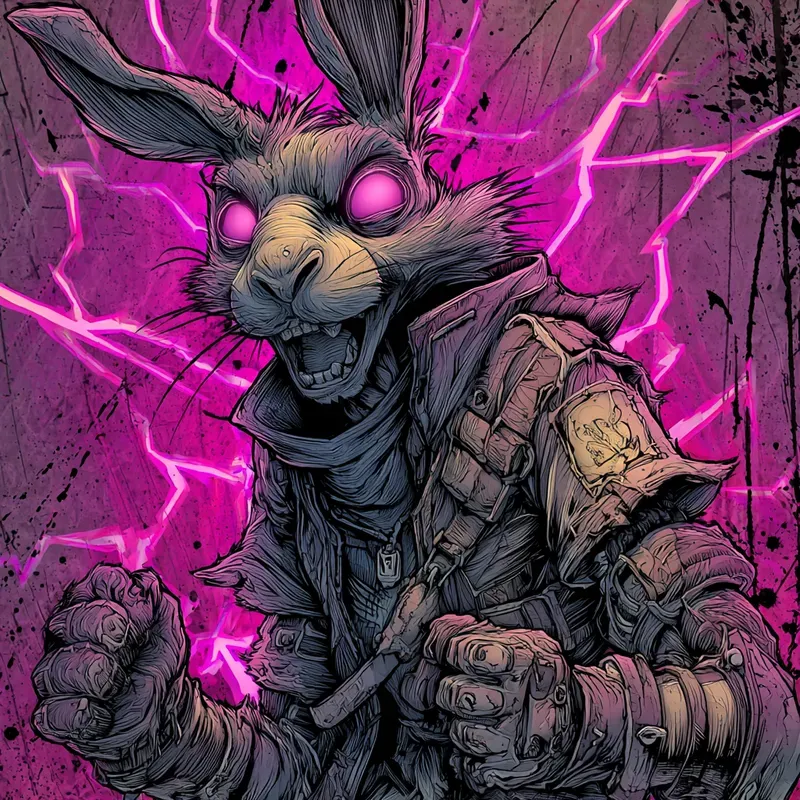 Psychopathic Characters In Neon