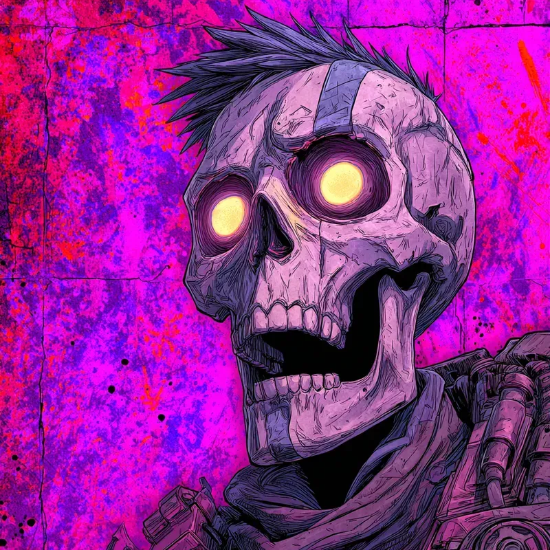 Psychopathic Characters In Neon