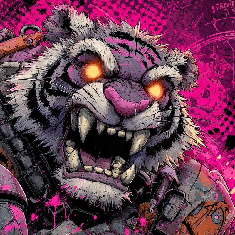 Psychopathic Characters In Neon