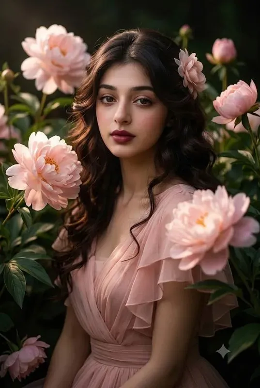 Cinematic Floral Portraits