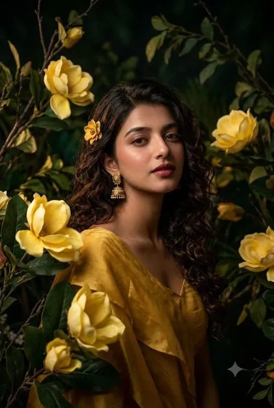 Cinematic Floral Portraits