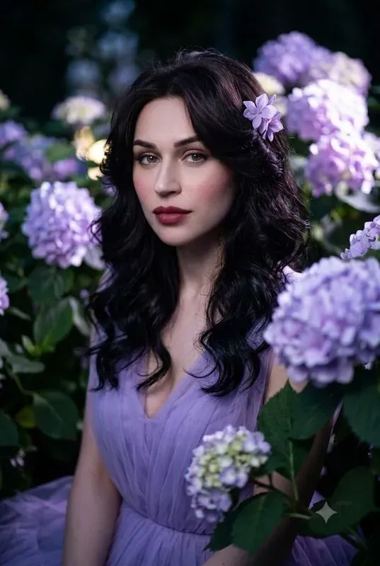 Cinematic Floral Portraits