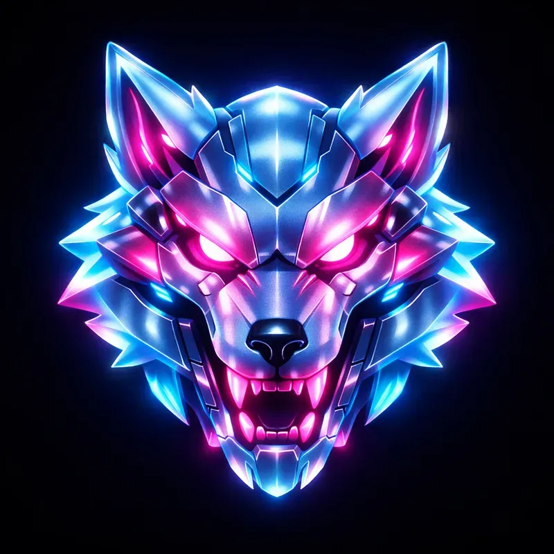 3D Glassmorphism Esports Logos