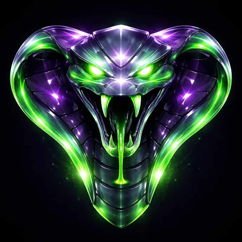 3D Glassmorphism Esports Logos