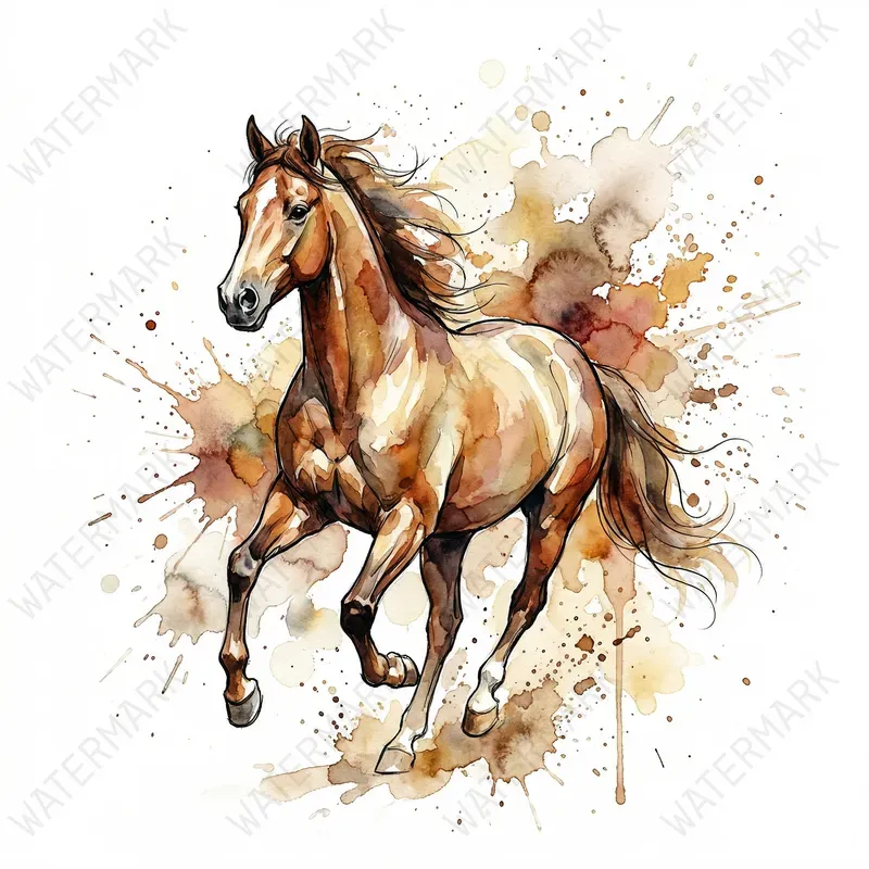 Watercolor Splash Tshirt Print Generator
