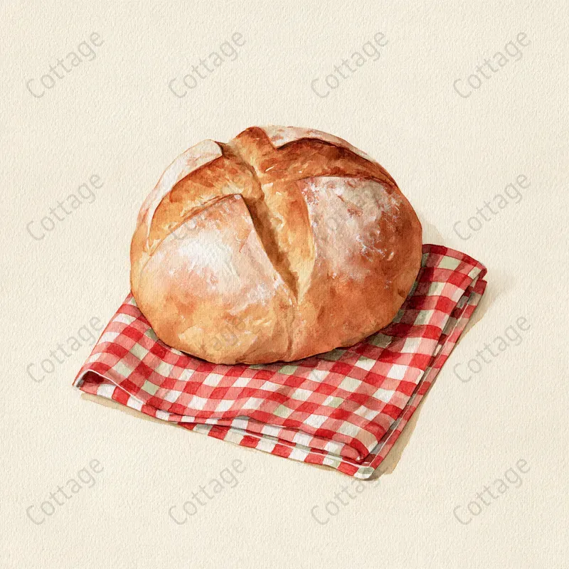 Vintage Cottagecore Kitchen Clipart