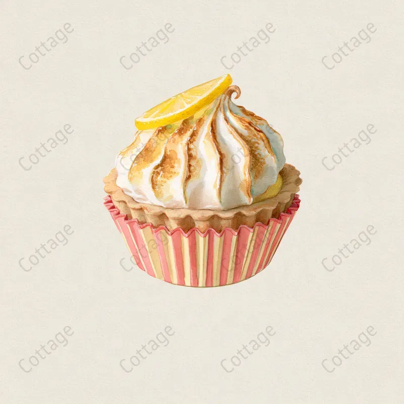 Vintage Cottagecore Kitchen Clipart