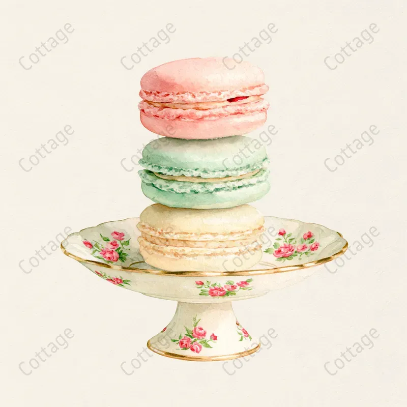 Vintage Cottagecore Kitchen Clipart