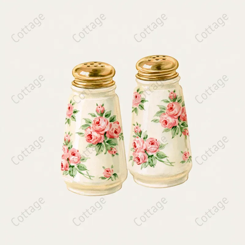 Vintage Cottagecore Kitchen Clipart
