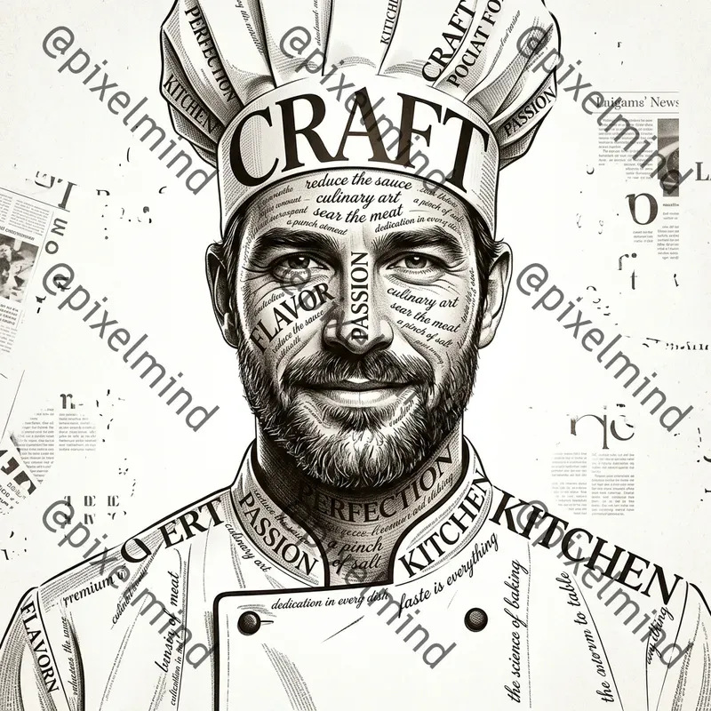 Editorial Typography Character Portraits
