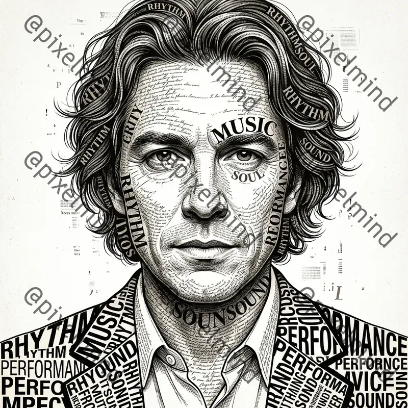 Editorial Typography Character Portraits