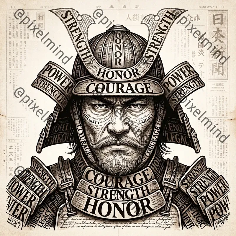 Editorial Typography Character Portraits