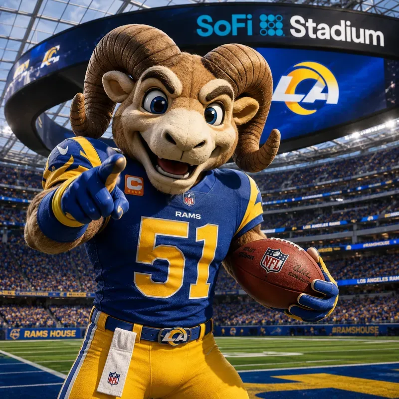 Nfl Mascots From Json