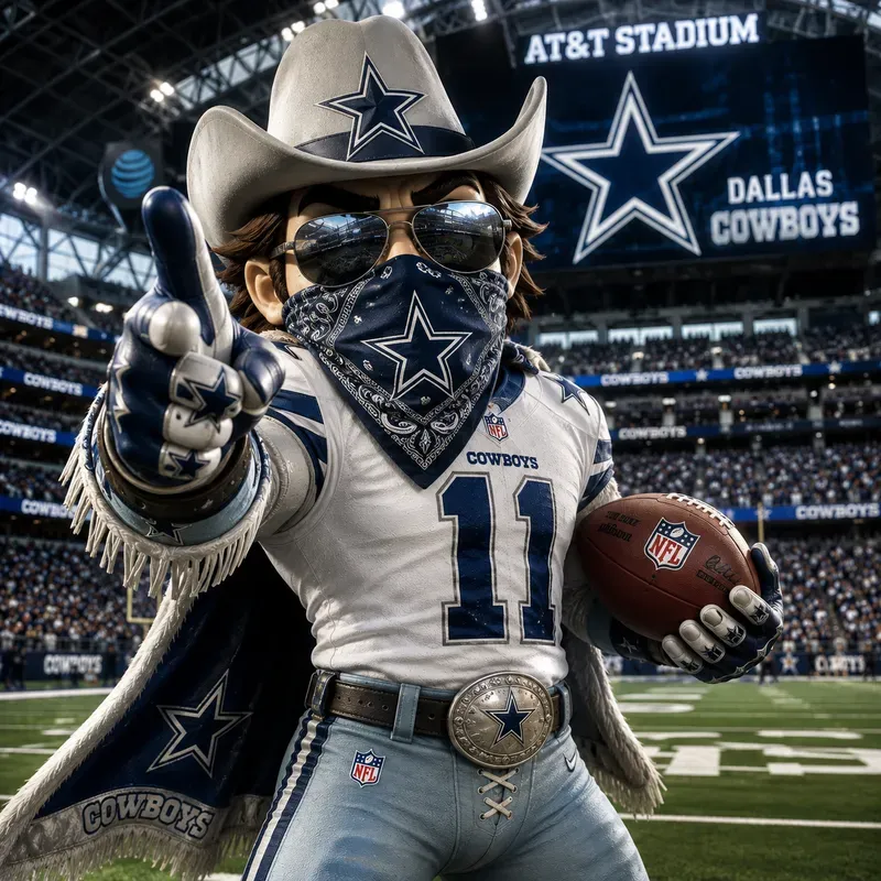 Nfl Mascots From Json