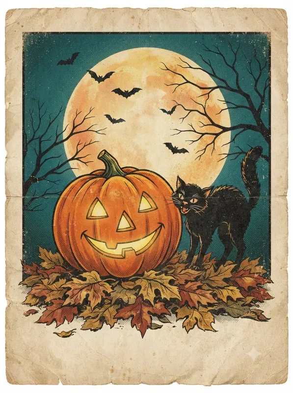 Vintage Halloween Poster Designs