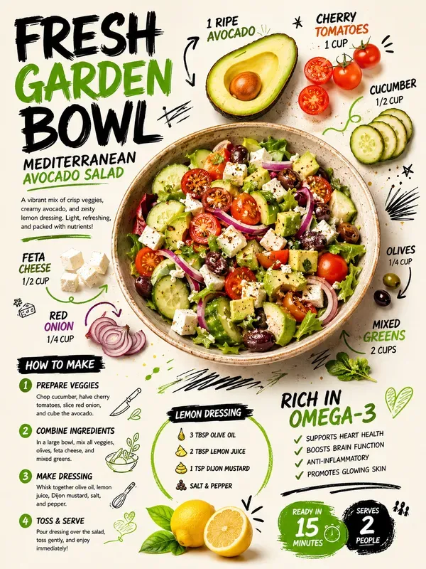 Culinary Recipe Infographic Templates