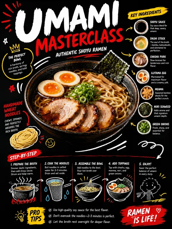 Culinary Recipe Infographic Templates