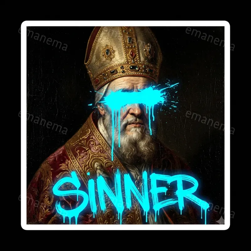 Street Renaissance Baroque Style Stickers